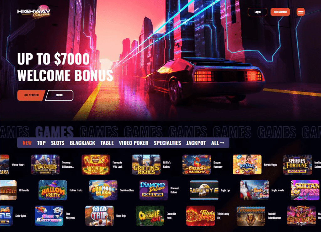 Highway Casino no deposit bonus