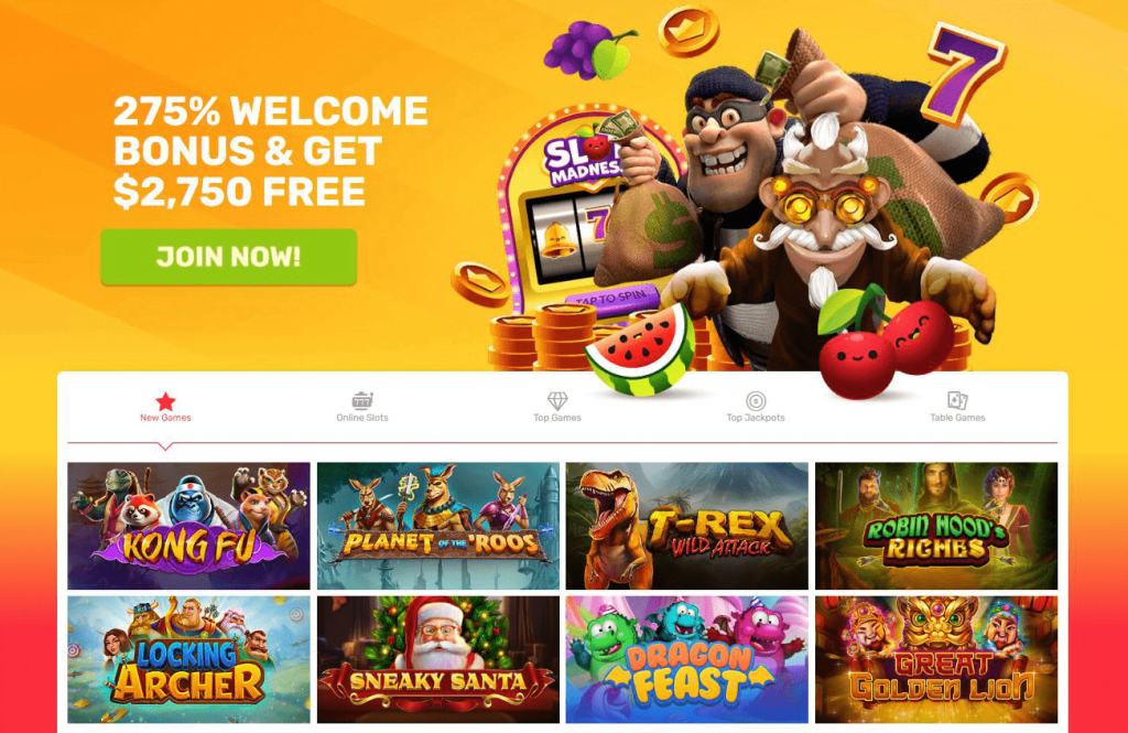 slot madness no deposit bonus
